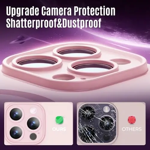 Symcele Designed for iPhone 14 Pro Max Case, Compatible with MagSafe, with Privacy Screen Protectors X2, [Camera Protection] [15FT Military Drop Protection] Shockproof Phone Case, 6.7