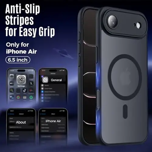 Symcele Designed for iPhone 15 Case, Compatible with MagSafe, with Privacy Screen Protectors X2, [Camera Protection] [15FT Military Drop Protection] Shockproof Phone Case, 6.1