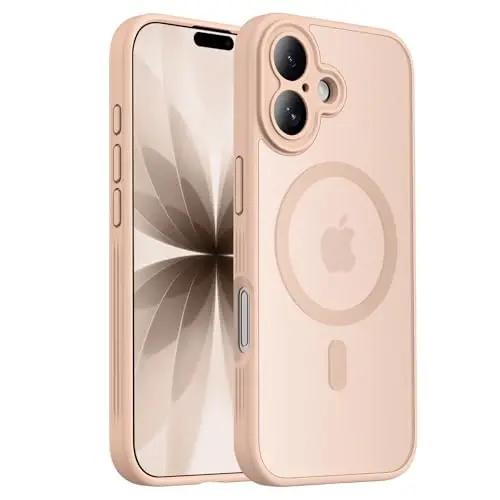 Symcele Designed for iPhone 17 Case, Compatible with MagSafe, [Camera Protection] [15FT Military Droptection] Shockproof Translucent Matte Anti-Slip Phone Case, 6.3