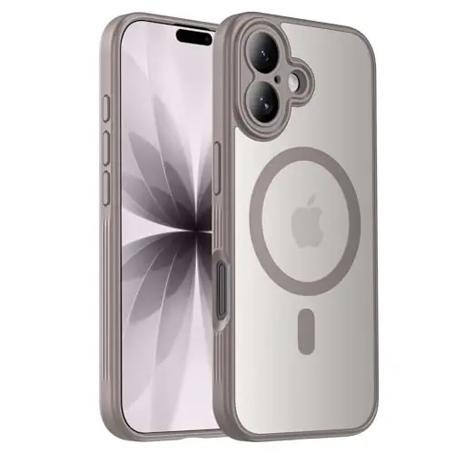 Symcele Designed for iPhone 17 Case, Compatible with MagSafe, [Camera Protection] [15FT Military Droptection] Shockproof Translucent Matte Anti-Slip Phone Case, 6.3