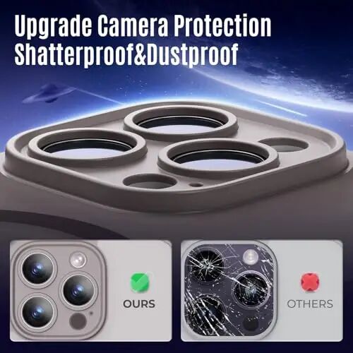 Symcele iPhone 14 Pro Max Kılıf için Tasarlandı, MagSafe ile Uyumlu, Gizlilik Ekran Koruyuculu X2, [Kamera Koruması] [15FT Düşme Koruması] Darbeye Dayanıklı Telefon Kılıfı, 6.7