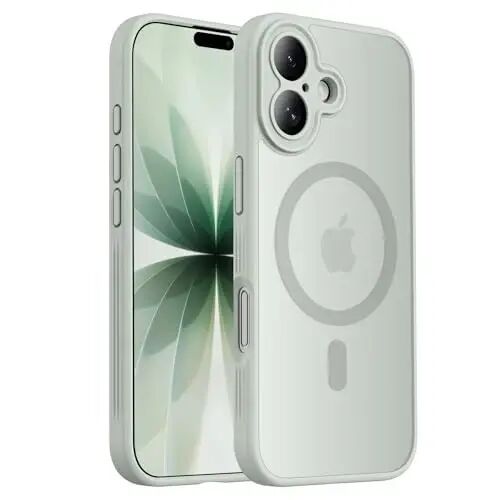 Symcele iPhone 17 Kılıf için Tasarlanmış, MagSafe Uyumlu, [Kamera Koruması] [15FT Askeri Düşme Koruması] Darbeye Dayanıklı Yarı Saydam Mat Kaymaz Telefon Kılıfı, 6.3