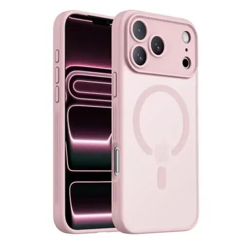 Symcele Designed for iPhone 17 Pro Max Case, Compatible with MagSafe, [Camera Protection] [15FT Military Drop Protection] Shockproof Translucent Matte Anti-Slip Case, 6.9