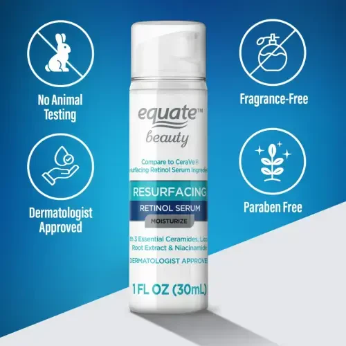 Сыворотка Equate Beauty Resurfacing Retinol, 1 жидкая унция - 6