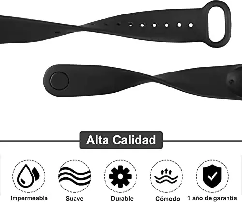 SZBAMI Bands Replacement for Mi Band 7 Strap Wristbands Compatible with Xiaomi Mi Band 7 Smartwatch Accessories Colorful Bracelet for Women Men Silicone Smart Watch Xiaomi 7 Wrist Band - 4