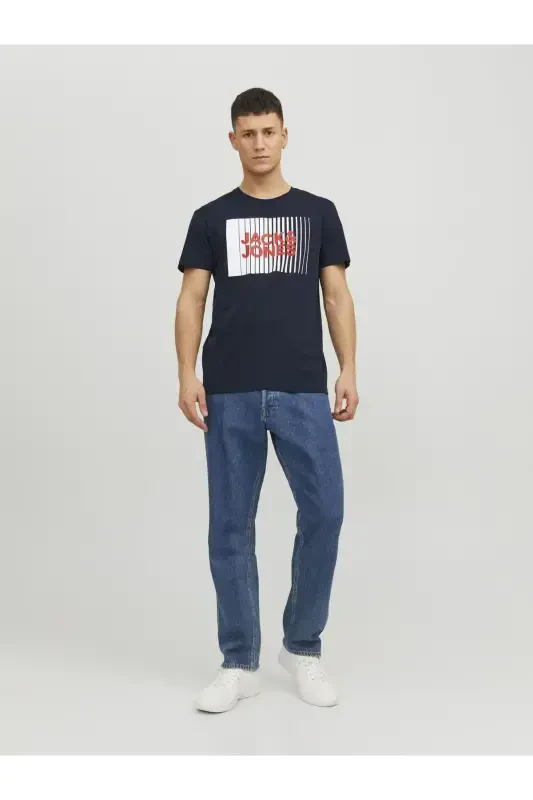 T-koʻylak logotipi-Navy Blazer - 4