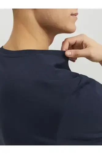 T-koʻylak logotipi-Navy Blazer - 6