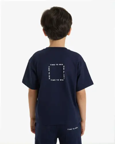 T-Shirt 7SABER Urban Motion - KOYU MAVİ - 8