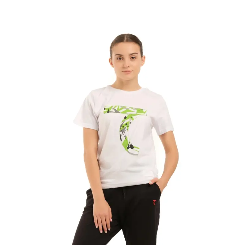 T-shirt - БЕЛО-ЗЕЛЕНЫЙ - 7SABER