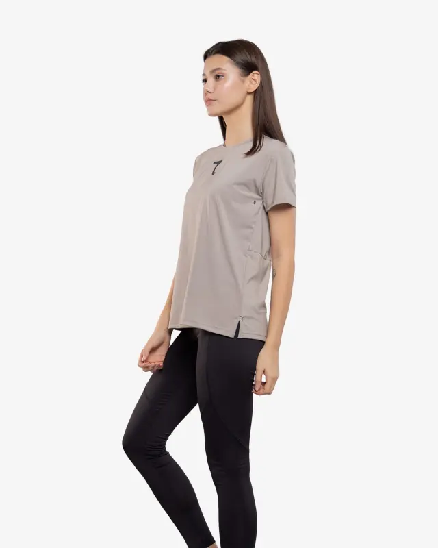 T-shirt - DARK BEIGE - 2