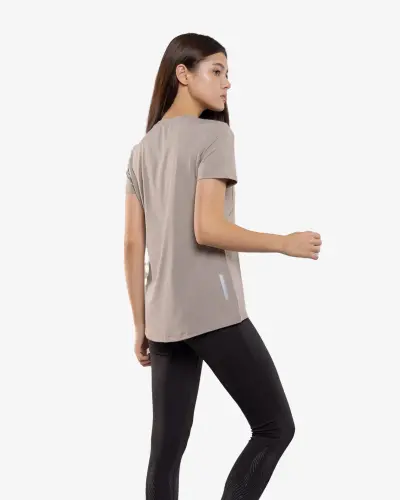 T-shirt - ТЕМНО-БЕЖЕВЫЙ 