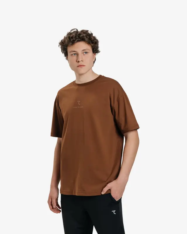 T-shirt - КОРИЧНЕВЫЙ - 2