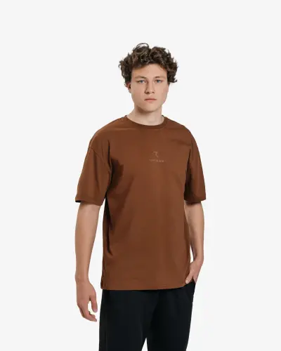 T-shirt - КОРИЧНЕВЫЙ 