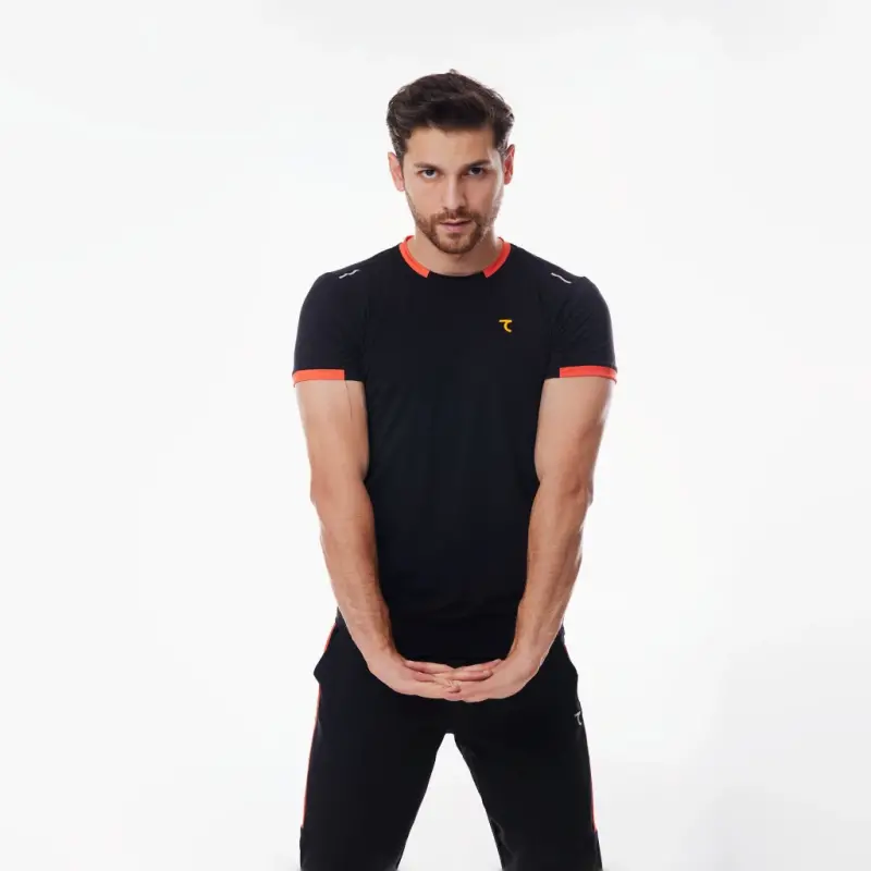 T-shirt - QORA-APELSIN RANG - 5