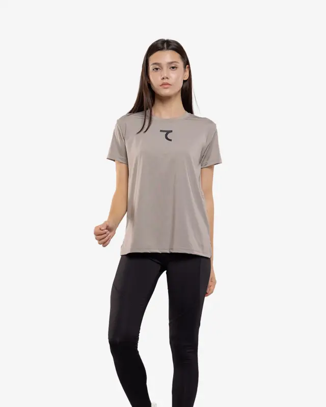 T-shirt - ТЁМНО-БЕЖЕВЫЙ - 1