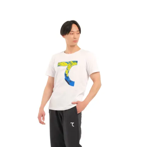 T-shirt - WHITE-LEMON - 5