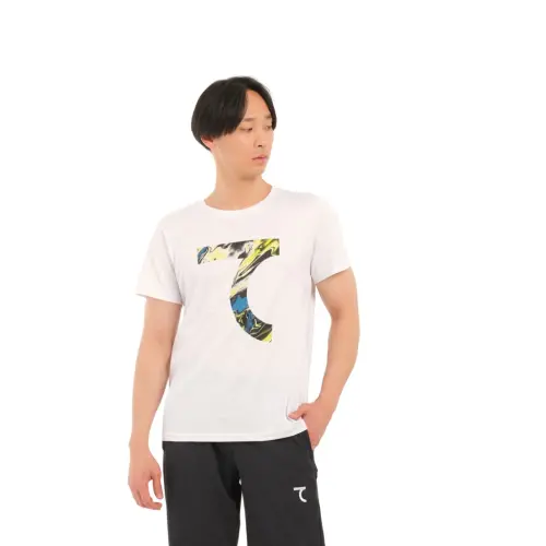 T-shirt - WHITE-YELLOW 