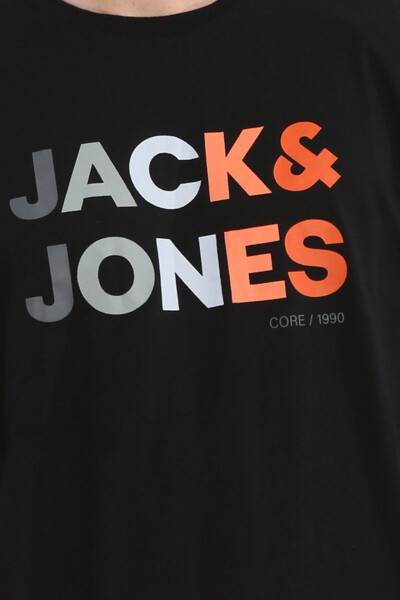 T-Shirt with Colored Logo Print - Forest - JACK & JONES (1)