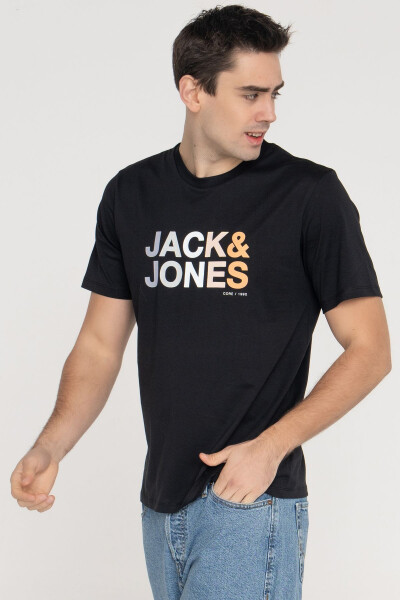 T-Shirt with Colored Logo Print - Forest - 3