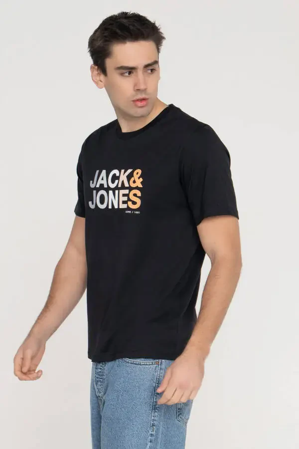 T-Shirt with Colored Logo Print - Forest - 6