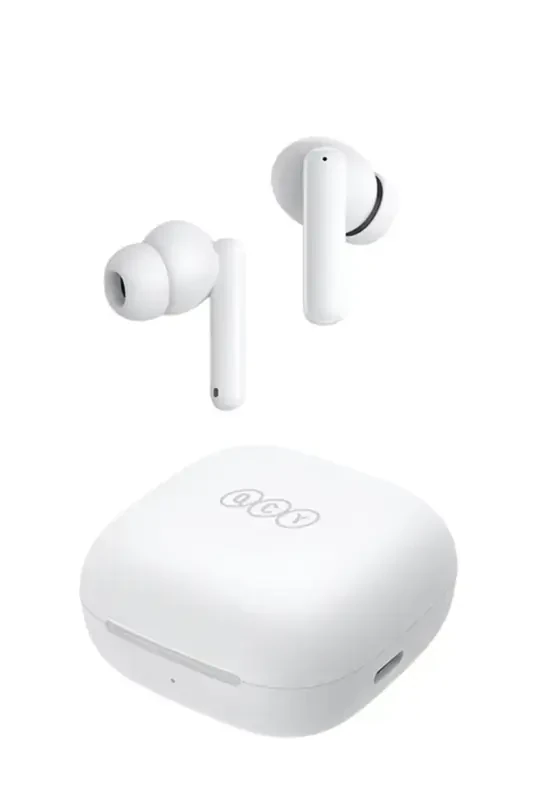 T13 Anc 4 Mikrofon Bluetooth 5.3 Simsiz Quloqchinlar Oq Faol Shovqinni Bekitish - 1