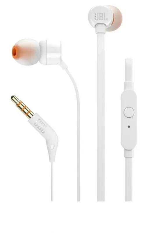 T160 In-Ear Headphones White-WHITE - 2