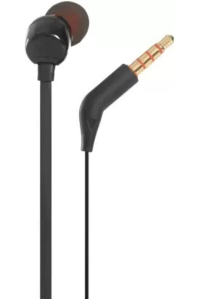 T160 In-Ear Headphones with Microphone (BLACK) - 33