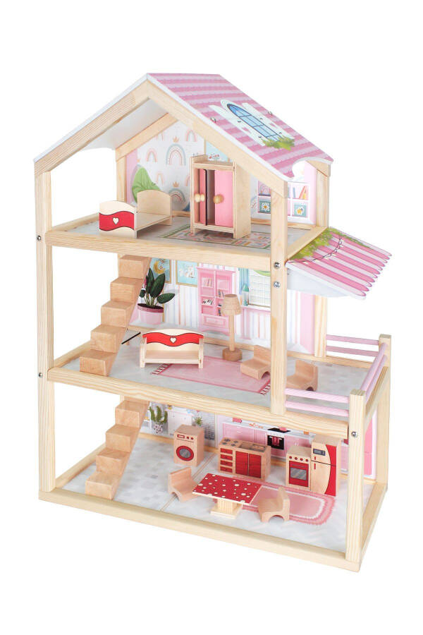 T2014 Wooden Children's Playhouse - 1