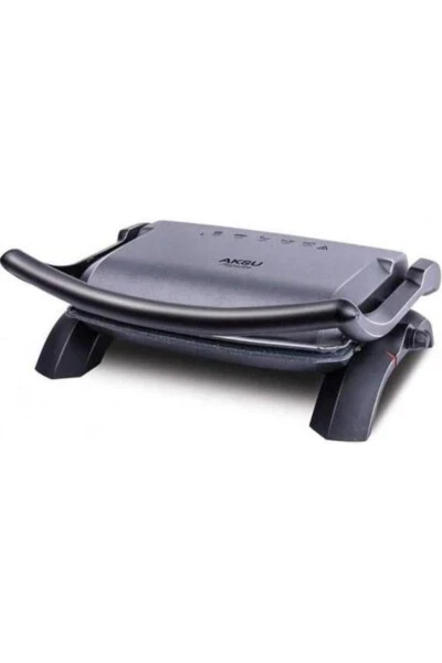 T28E Tostadoy Granit 1800W Izgara ve Tost Makinesi Antrasit-gri 