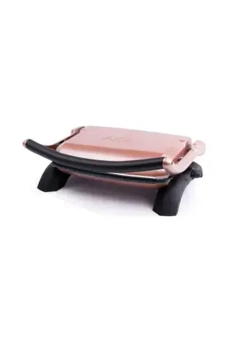 T28e Tostadoy Granit 1800W Izgara ve Tost Makinesi Gold Rose-Pembe - 1