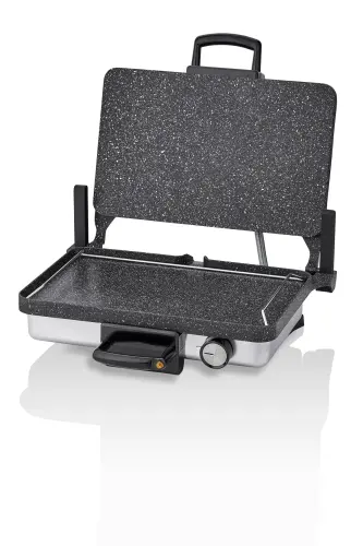 T7863 Toaster va Lahmacun Mashinasi Tepsi bilan - 6