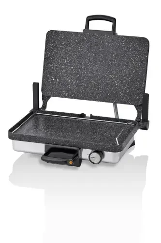 T7863 Toaster va Lahmacun Mashinasi Tepsi bilan - 6