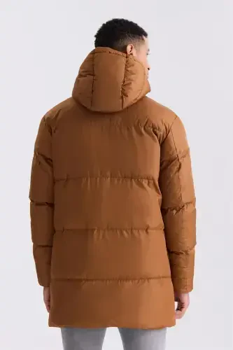 Taba Comfort Fit Hooded Fully Filled Winter Jacket - 4