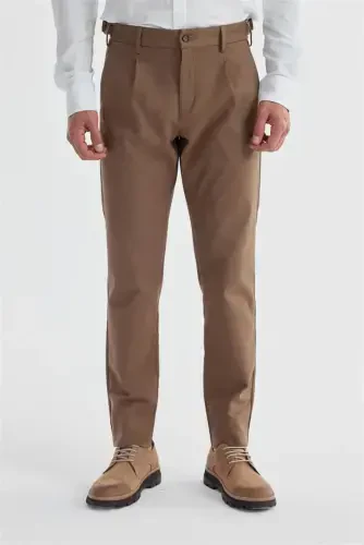 Taba Comfort Fit Juft Burmali Belbog'li Paxta Canvas Shim 