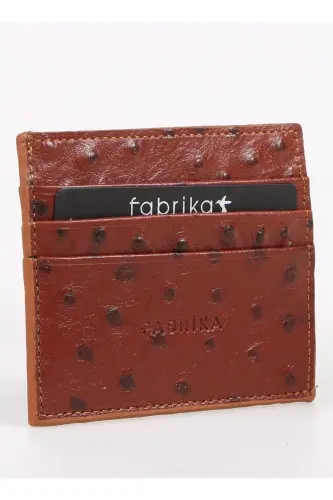 Taba Erkaklar Uchun Ha'myon Frk 329 Teri Jigarrang - FABRIKA (1)