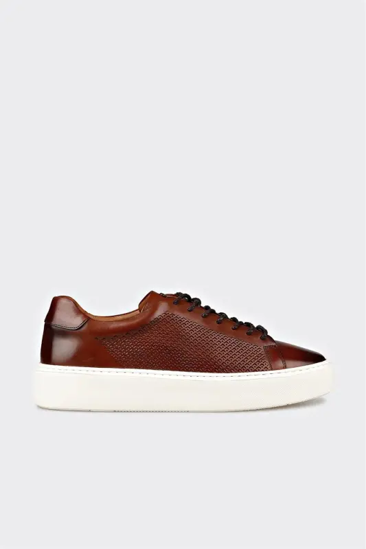 Taba Leather Men's Casual Shoes - 1