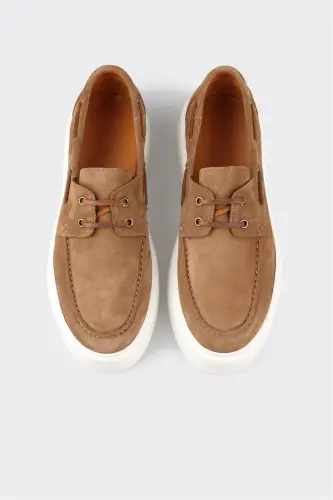 Taba Leather Men's Daily Shoes - 4