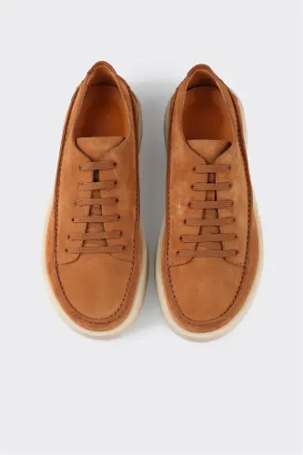 Taba Leather Men's Daily Shoes - 4