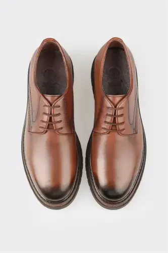 Taba Leather Men's Daily Shoes - 4