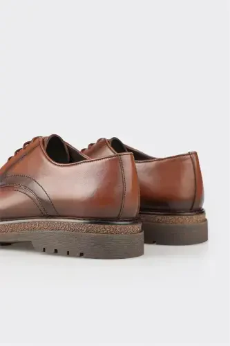 Taba Leather Men's Daily Shoes - 5