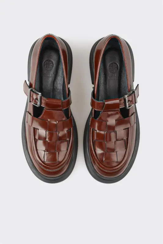 Taba Leather Women's Casual Shoes - 3