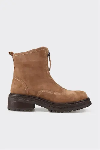 Taba Leather Women's Daily Boot-Taba - 1