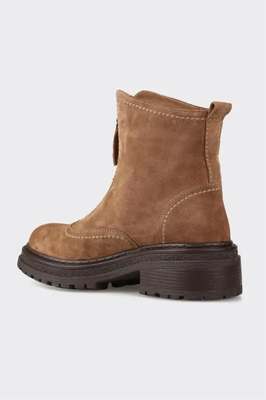 Taba Leather Women's Daily Boot-Taba - 3