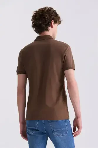 Taba Slim Fit Polo Yaka T-Shirt - 4