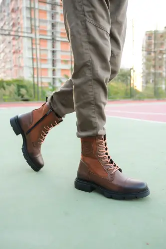 Taba Taba Erkaklar Qora Bot 0012638 - Taba Taba - 5