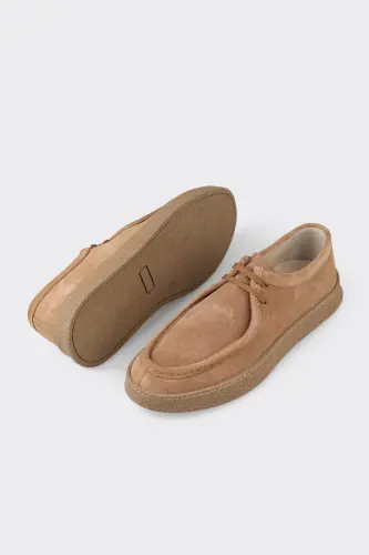 Taba teri erkaklar sport poyabzali - 3