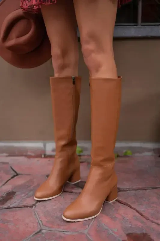 Taba Women's Boot-Tan - 2