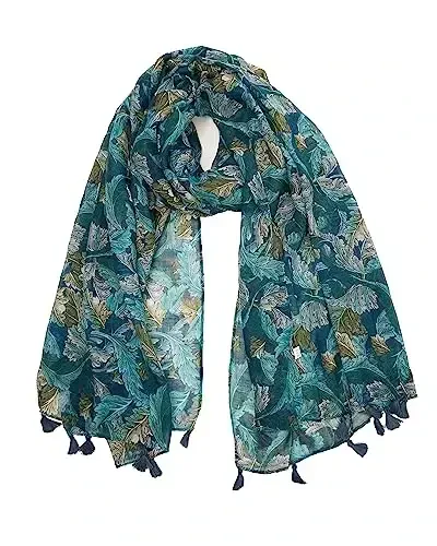 TABASSUMINGIZ Ayollar uchun katta Boho Sharf Yengil gulli bosma sharflar Kuzgi qishki moda chekkali ro'mol o'rash 