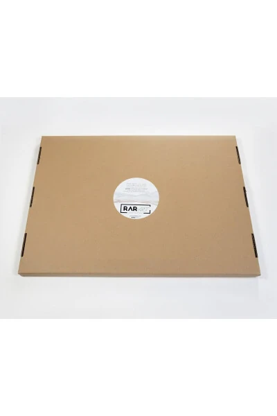 Tabiiy metall devor bezagi 3 qismli to'plam - Gul naqshli devor bezagi - Light Flower 19x35 Cm - 7