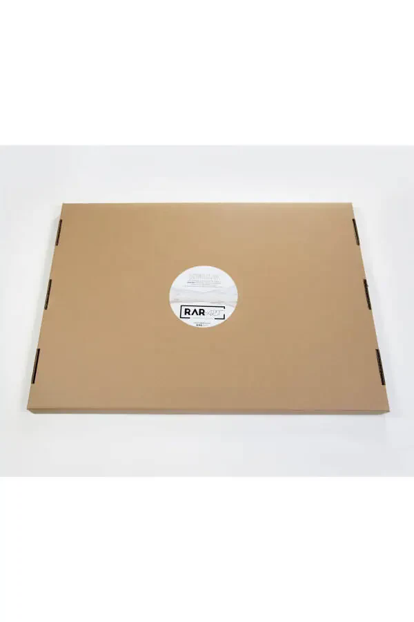 Tabiiy metall devor bezagi 3 qismli to'plam - Gul naqshli devor bezagi - Light Flower 19x35 Cm - 7